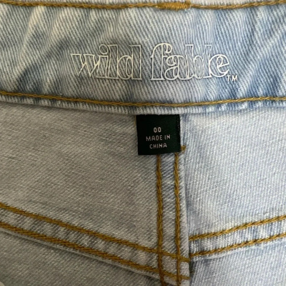 Wild Fable High Rise Jean Shorts NWT - Picture 6 of 8